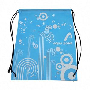 Custom Promotional <b>Drawstring</b> Bag Non Woven Draw String Sports <b>Backpack</b> Gym Bag - Product Image 5