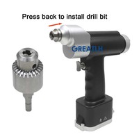 Perceuse à os cannelée pour outils électriques, perceuse orthopédique à double cannelure, perceuse électrique