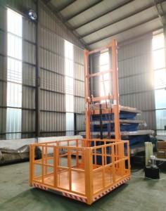 Elevador de Carga Industrial Personalizado, 300kg, 500kg, 1 Tonelada, Bomba Hidráulica, Nuevo, para Almacén - Product Image 2