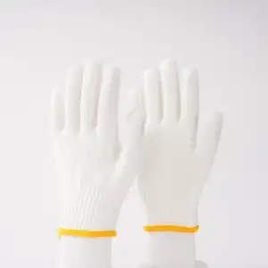 最佳价格2 XL班轮印度安全保护工作手套棉手套