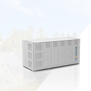 ระบบแบตเตอรี่ลิเธียมไอรอนฟอสเฟต (LiFePO4) แบบไฮบริด Renepoly Container ขนาด 3762 กิโลวัตต์ชั่วโมง ระบายความร้อนด้วยของเหลว สำหรับใช้งานในอุตสาหกรรม พร้อมเครื่องกำเนิดไฟฟ้าดีเซลและแผงโซลาร์เซลล์ - Product Image 1