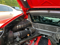 Ferrari SF90 Aksesori Otomotif gaya OEM Kit bodi serat karbon kering suku cadang otomotif Kit Interior mesin untuk SF90