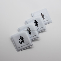 En gros, Mini pochette cendrier de poche classique en PVC, anti-odeur, personnalisable, portable, pour l'élimination des cendres de cigarettes en extérieur