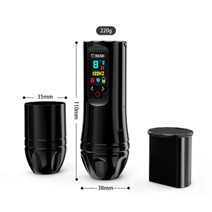 Wireless Tattoo <b>Pen</b> Machine Brushless Motor 2pcs 2000mAh Smart HD Power Supply Battery Rotary <b>Pen</b> - Product Image 3