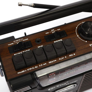 Band <b>Radio</b> Cassette Recorder With USB SD Slot And Built-In <b>Speaker</b> For Home Outdoor Use - Product Image 5