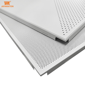 2x2 ft armbtrong giả treo Acoustic Tấm trần thả trang trí 600*600 kim loại nhôm Trần gạch cho nhà văn phòng - Product Image 3