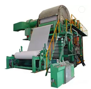 Kaufen Schlussverkauf hochwertige Kraftpapier-Linie Papierherstellungsmaschine Mühle mit Reis-Weizenstroh als Rohmaterial zu niedrigem Preis