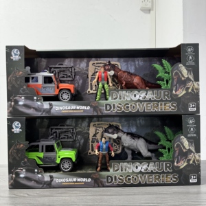Juguete de <span class=keywords><strong>Dinosaurio</strong></span> Realista HTL con Sonidos Rugientes y Articulaciones Móviles, Set de Descubrimiento de Dinosaurios con Camión y Figura para Niños - Product Image 6