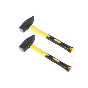 Martillo de Acero al Carbono de Grado Industrial de Alta Calidad, Forjado, con Mango Recto, Cara Cuadrada, Mango de Fibra de Vidrio, para Uso de Maquinistas, OEM - Product Image 1