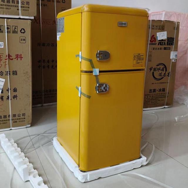 Y 72L Retro Small Refrigerator