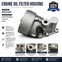 Housing Filter Oli Mesin Canggih untuk bmw Placeholder 1 3 5 Series X1 X3 OE 11427810481 Penyegelan Presisi Efisien Panas