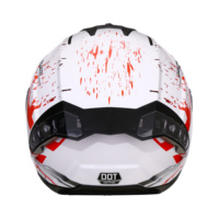 Casque modulable homologué DOT 2026 avec double visière pour moto