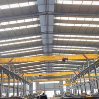 Pont roulant monopoutre robuste de 10 tonnes avec système de freinage double pour roulis de déchets d'usine sidérurgique