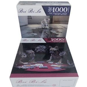 Rompecabezas de Joker 1000 para adultos, caja de Color, entretenimiento Unisex, bloques de construcción educativos, juegos de rompecabezas, tamaño personalizado - Product Image 4