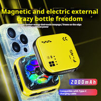 Raffreddatore Magnetico per Telefono F40, Radiatore Flessibile in ABS per Smartphone Android, per Gaming e Ricarica