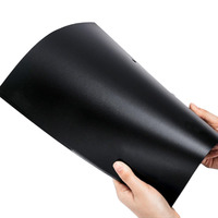 Classeur à couverture en plastique PP format A4 avec logo personnalisé, avec clip à ressort métallique pour le rangement de documents papier