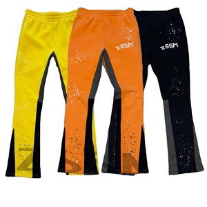 Мужские хлопковые спортивные штаны с логотипом на заказ - Product Image 1