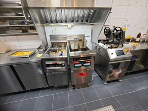 Guirlande Vulcan électrique double face commerciale Grille à clapet pour Burger Patty Cuisson dans les restaurants de restauration rapide - Product Image 4