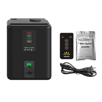 Machine à étincelles d'intérieur mini 350W, portée 3 mètres, télécommande, machines pyrotechniques pour mariages, fêtes, clubs, performances DJ