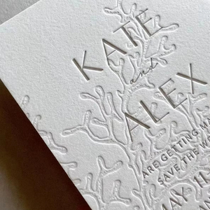 Biglietti da visita con texture in rilievo / Biglietti da visita 3D con effetto debossing / Biglietti da visita con effetto tattile - Product Image 1