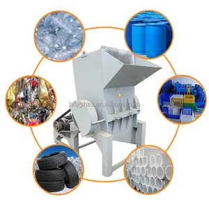 Goede Prijs Afval Plastic Crusher Recycling Machine Langzame Snelheid Geluiddichte Kleinschalige Industriële Plastic Crusher Machine