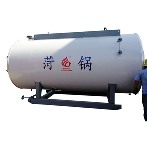 Caldera de vapor de tubo de fuego Horizontal automática de 2 toneladas de alta eficiencia, <span class=keywords><strong>precio</strong></span> de caldera de vapor de gas Natural de gasóleo a la venta - Product Image 4