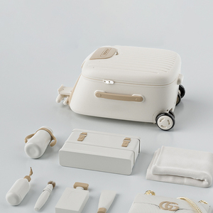 <span class=keywords><strong>Valigia</strong></span> Passeggino per Bambini con Manico Telescopico in Materiale PP, Design Richiudibile - <span class=keywords><strong>Valigia</strong></span> da Viaggio Cavalcabile per Bambini e Neonati - Product Image 4