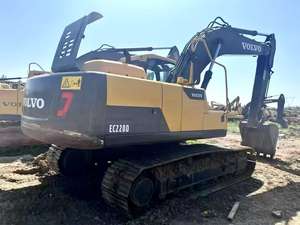 Pelle sur chenilles certifiée CE Volvo EC220 22 tonnes avec godet original à vendre haute performance VOLVO d'occasion - Product Image 6