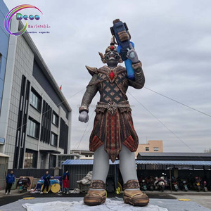 Guerrier monstre gonflable debout de 10 mètres pour décorations d'événement dessin animé et écran gonflables géants - Product Image 4