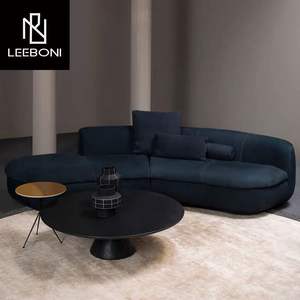 منتج إيطالي راقي جديد أثاث غرفة المعيشة أريكة حديثة منحنية وحدات طقم <span class=keywords><strong>baxter</strong></span> - Product Image 4