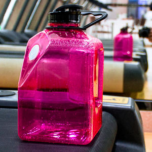 Botella de Agua Deportiva Transparente de 2.7L, a Prueba de Fugas, con Logotipo Personalizado, Ecológica, Apta para Líquidos Calientes, <span class=keywords><strong>Boca</strong></span> Ancha, Tapa con Pajita de PETG - Product Image 5