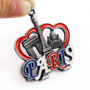 Wholesale <b>Custom</b> Shape Souvenir Made Enamel Personalized Metal Keychain - Product Image 6