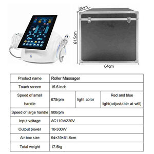 電動バイブレーターローラーマッサージ機 ローリングローラー 体脂肪減少 筋肉弛緩 インナーボールローラー - Product Image 4