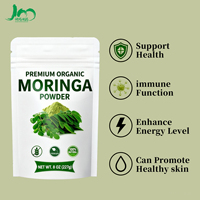 Mélange de poudre de Moringa et de Spiruline Double Superaliment Soutien Immunitaire