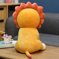 Peluche Lion Géante Rembourrée en Usine Décoration d'Intérieur Oreiller Lion Géant Décoration d'Intérieur Cadeaux Promotionnels