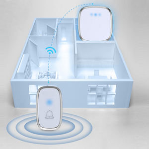กริ่งประตูไร้สายระยะทาง300เมตรปลั๊ก EU UK US AU สมาร์ทกริ่งประตูไฟฟ้าไร้สายกันน้ำแบตเตอรี่ด้านนอกสำหรับบ้าน - Product Image 6