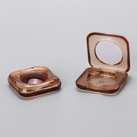 OMI 3g étui individuel en plastique recyclable 5mm conteneur de maquillage vide ombre à paupières Mini étui à poudre compact dégradé Blush cosmétique