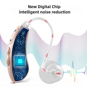 Amplificateur <span class=keywords><strong>auditif</strong></span> numérique à batterie E-316 avec réglage du volume à <span class=keywords><strong>3</strong></span> niveaux Récepteur de son clair dans l'aide auditive du canal pour les personnes âgées - Product Image 5