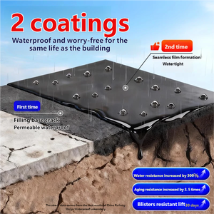 Rivestimento Impermeabile Liquido in PU Applicabile a Pennello, Formato a Bolle, Soluzione Ecologica e Durevole per Tetti e Pareti Esterne di Edifici - Product Image 5