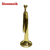 Sinomusik Brand Yellow Brass Bugle Musical Instruments for Sale