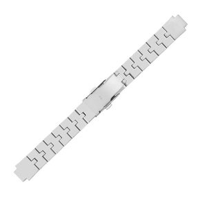 Bracelet de montre en acier inoxydable argenté 20 mm, bracelet de remplacement pour homme, taille personnalisée - Product Image 2