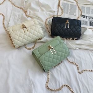 BESTELLA Wholesale High Quantity Solid Color Custom Women Casual PU Tote Bag Lady Fashion <b>Adjustable</b> Chain <b>square</b> - Product Image 2