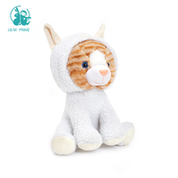 OEM Design vente de gros personnalisable PP coton rempli de peluche animal doux chat poupée en peluche jouet