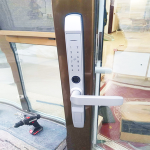 <span class=keywords><strong>2025</strong></span> mới đến kỹ thuật số thông minh tuya App vân tay khóa cửa nhôm cho Bluetooth cho cửa kính Vật liệu hợp kim kẽm Wifi Net - Product Image 3