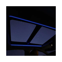 Lumière de toit LED 11 couleurs pour BMW Série 3/5 G20 G30 G01 G05 X3 X4 X5 X6 X7, éclairage d'ambiance panoramique pour toit de voiture, rénovation