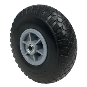 ยางตันโฟม PU ขนาด 10 นิ้ว 3.00-4 ยี่ห้อเฉิงจิน สำหรับรถพ่วง รับน้ำหนักได้ 180 กก. - Product Image 1
