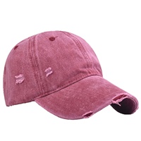 Gorra de Béisbol Desgastada con Protección Solar para Exteriores, Logotipo Personalizado Bordado e Impreso; Gorra Estilo Vintage para las Cuatro Estaciones
