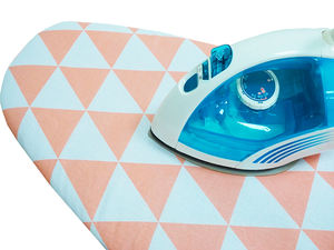 Housse <span class=keywords><strong>de</strong></span> planche <span class=keywords><strong>de</strong></span> <span class=keywords><strong>repassage</strong></span>, 3 couches <span class=keywords><strong>de</strong></span> tissu imprimé <span class=keywords><strong>de</strong></span> coton, fonctionnel, résistant aux hautes températures - Product Image 5