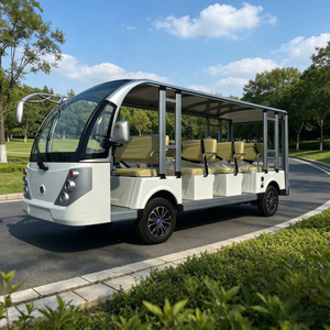 ZOWN <b>72V</b> Brushless Motor Electric Sightseeing Mini Bus Long Range <b>Battery</b> Operated Park Campus Airport Passenger Shuttle 8-23 - Product Image 1