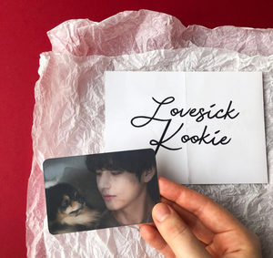 Toptan özelleştirilmiş 2.3*3.5 inç merceksi dijital baskı vernikli iş fotoğraf kartı k-pop yapımı plastik için manyetik kart - Product Image 6